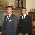 Elder Baird with cousin Elder Matthews